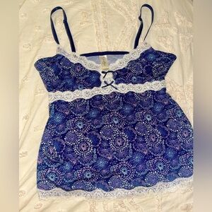 Jessica Simpson lacey cami tank